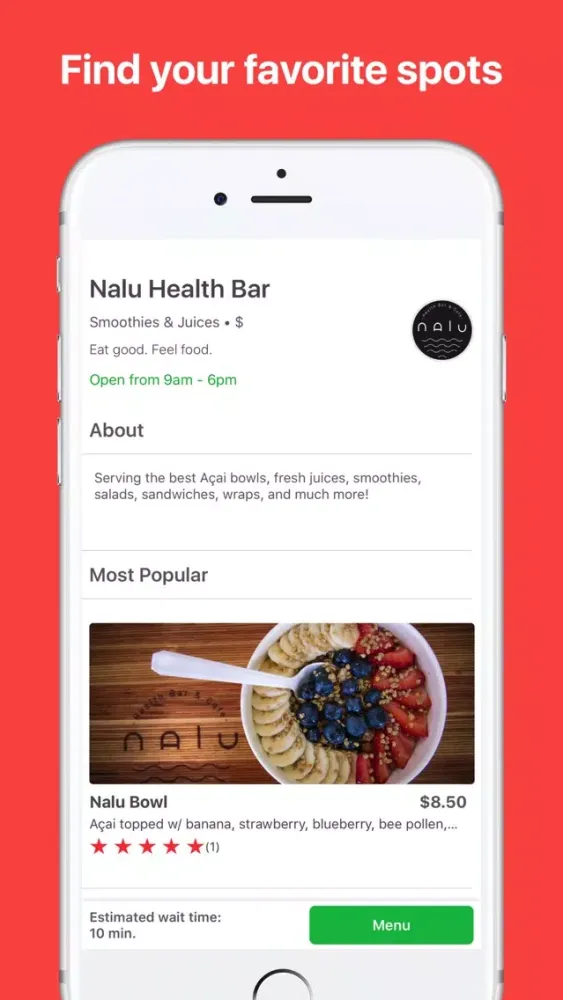 Eats - Order Food Ahead and Skip the Line স্ক্রিনশট