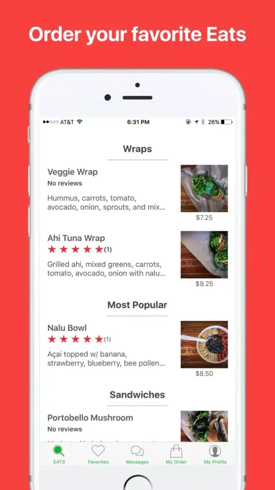 Eats - Order Food Ahead and Skip the Line স্ক্রিনশট