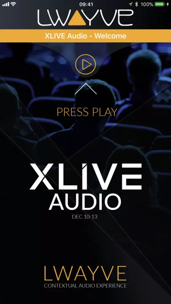 Captures d'écran de LWAYVE XLIVE Audio