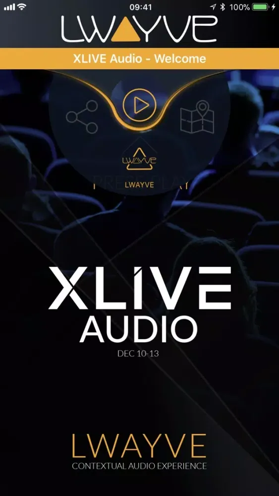 Captures d'écran de LWAYVE XLIVE Audio