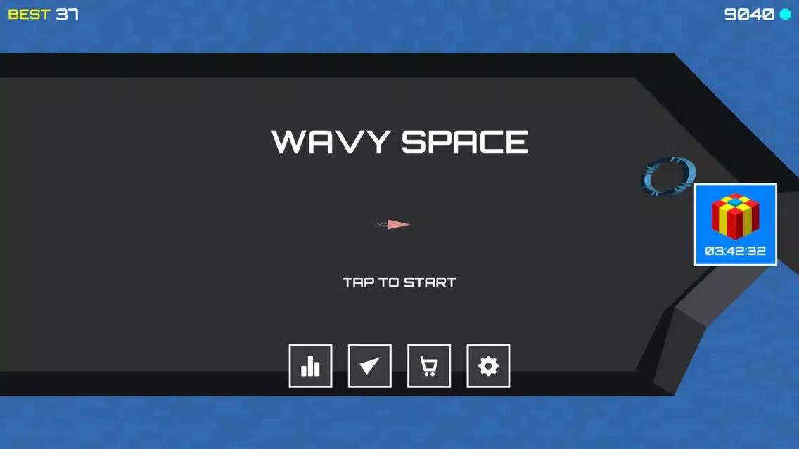 Capturas de tela do Wavy Space