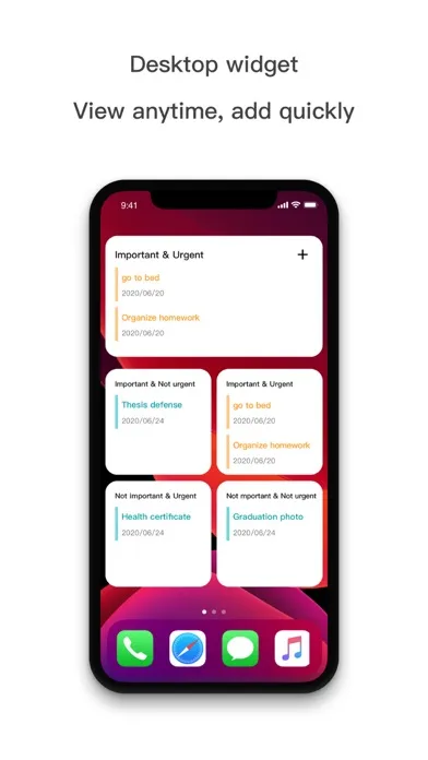 Screenshot di Time Quadrants-Time Management
