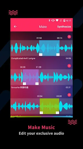 Capturas de pantalla de Song Editor - music cutter