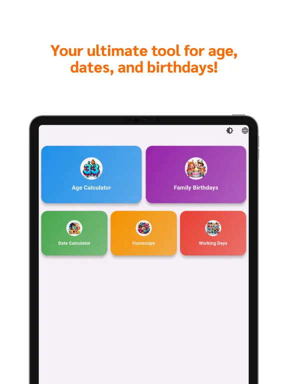 Age & Date Calculator Pro iPad  Ekran Görüntüleri