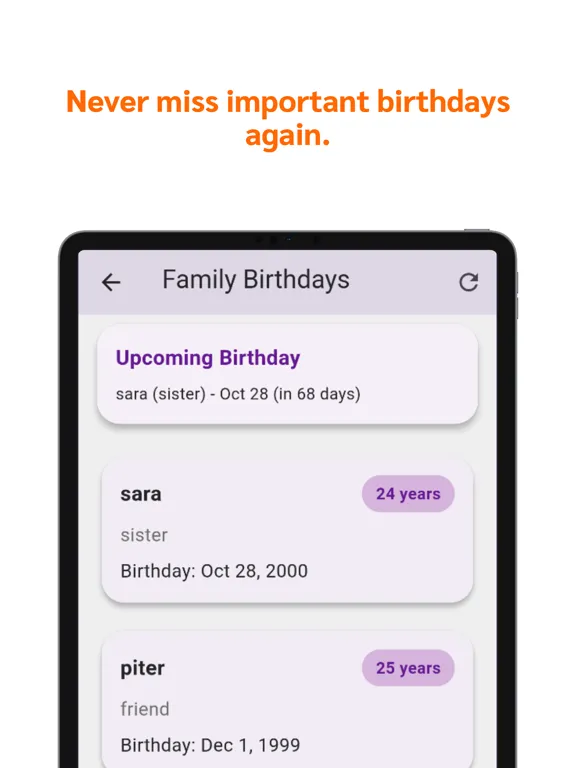 Age & Date Calculator Pro iPad  Ekran Görüntüleri
