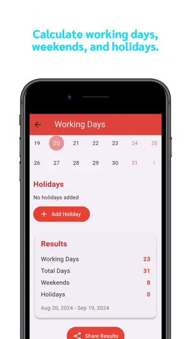 Age & Date Calculator Pro Ekran Görüntüleri