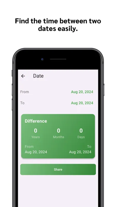 Age & Date Calculator Pro Ekran Görüntüleri
