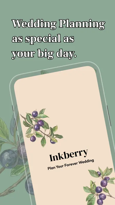 ภาพหน้าจอของ Inkberry Wedding Planner