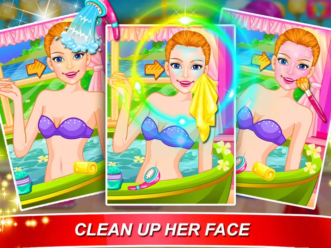 Tangkapan skrin Autumn In Paris Beauty Salon Girls Games iPad 