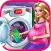 Pregnant Mom Washing Laundry