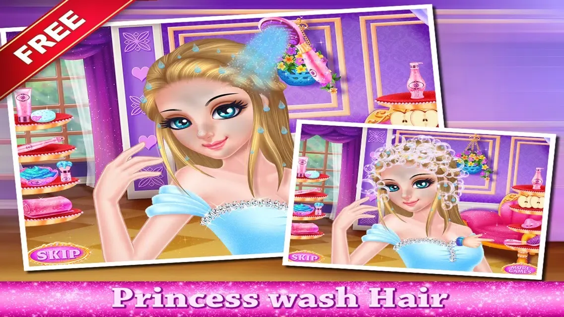Capturas de pantalla de Princess Beauty Secrets Salon For Girls & Kids Free