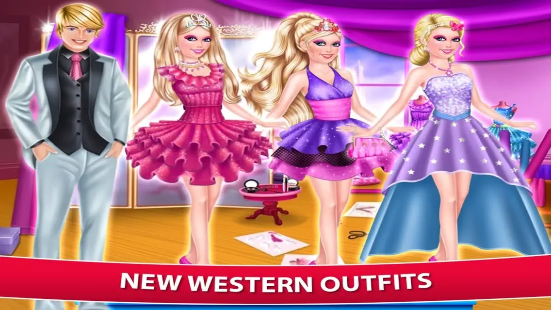 Capturas de pantalla de Princess Love - Makeup And Dress Up Games