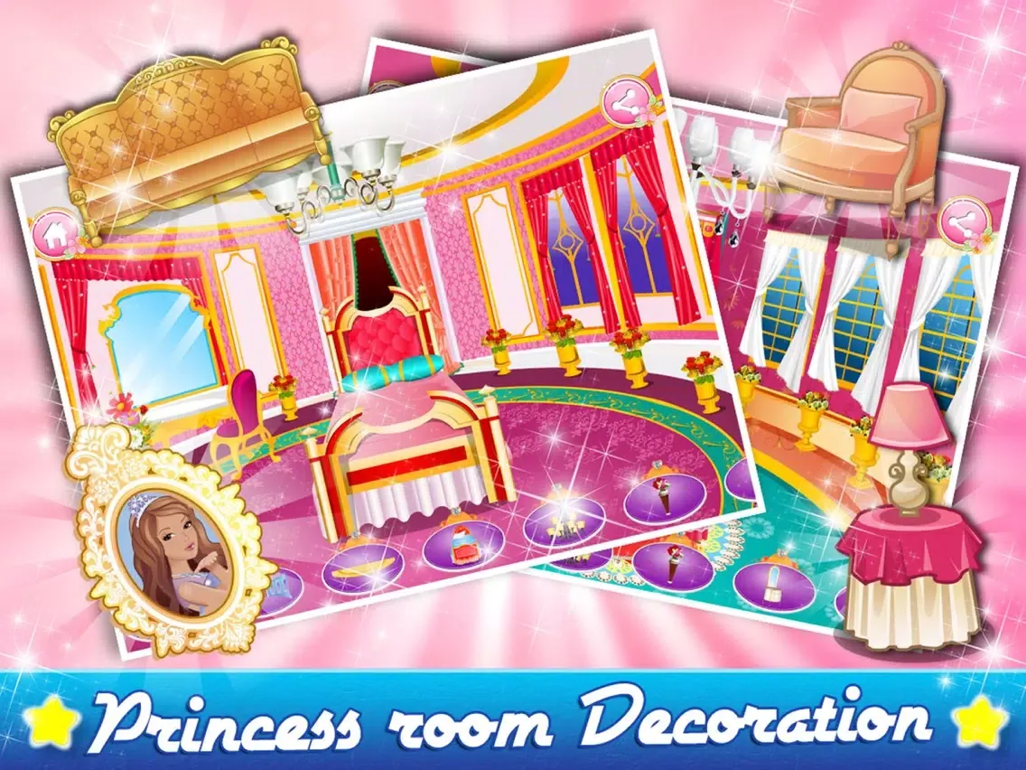 Capturas de tela do Princess Room - Design & Decoration iPad 