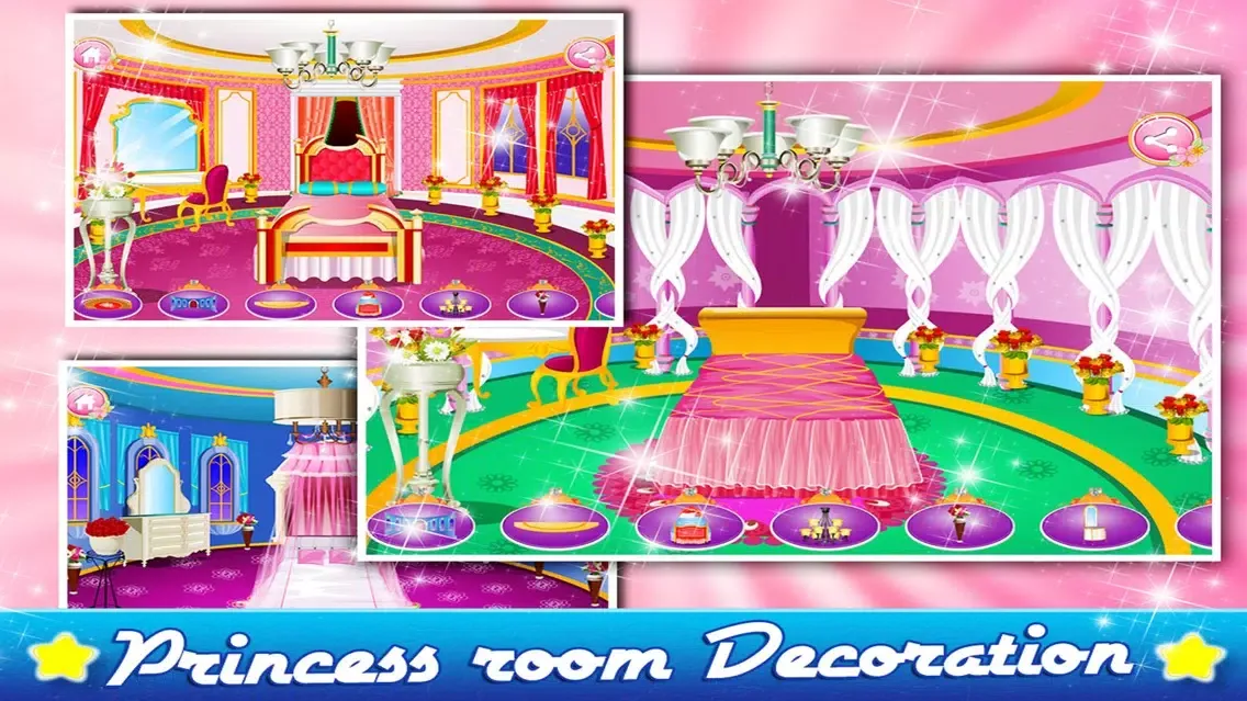 Capturas de tela do Princess Room - Design & Decoration