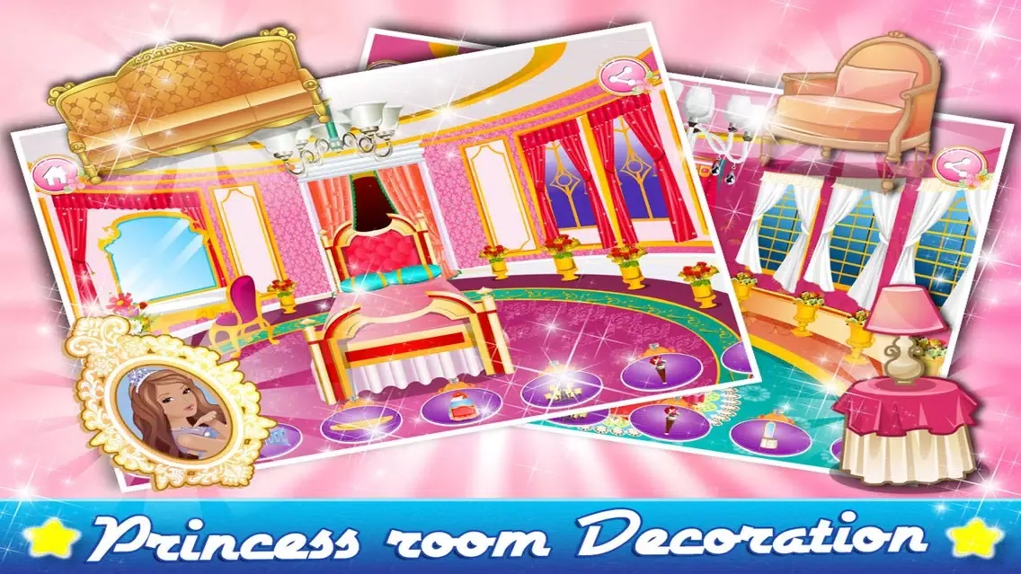 Capturas de tela do Princess Room - Design & Decoration