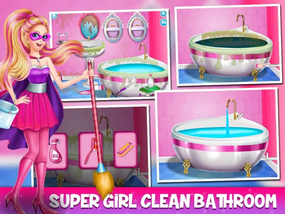 Captures d'écran de Super Girl Groom The Room iPad 