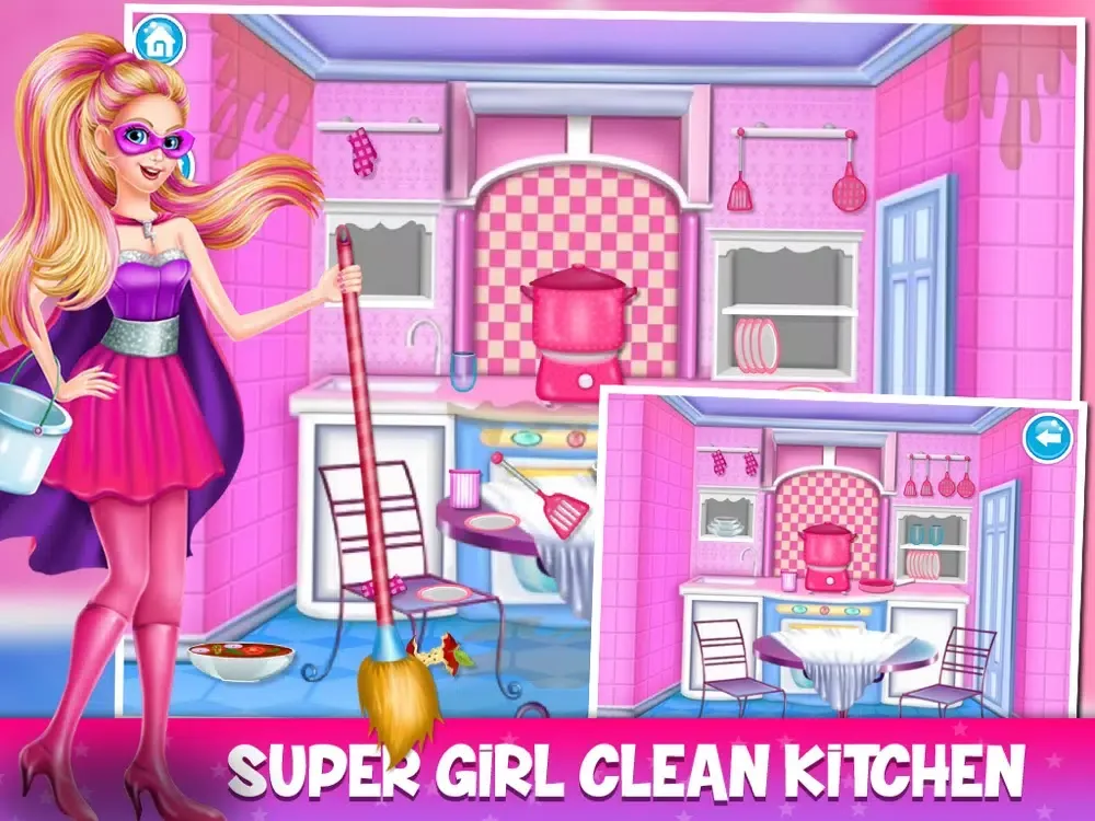 Captures d'écran de Super Girl Groom The Room iPad 