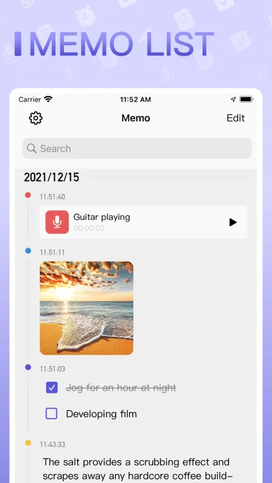 All In One Memo Ekran Görüntüleri