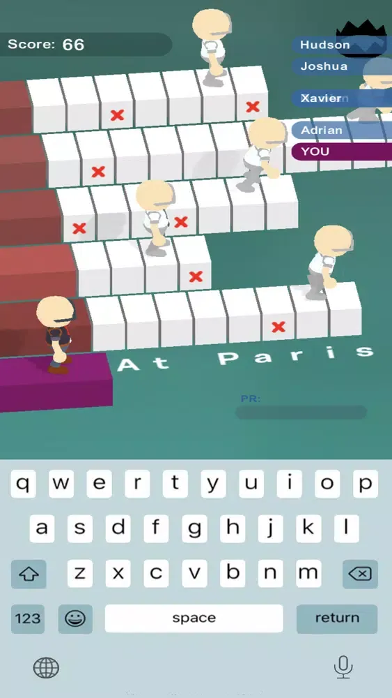 Capturas de tela do Type Run 3D