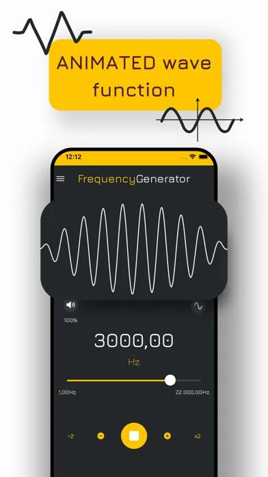 Frequency: Sound Generator スクリーンショット