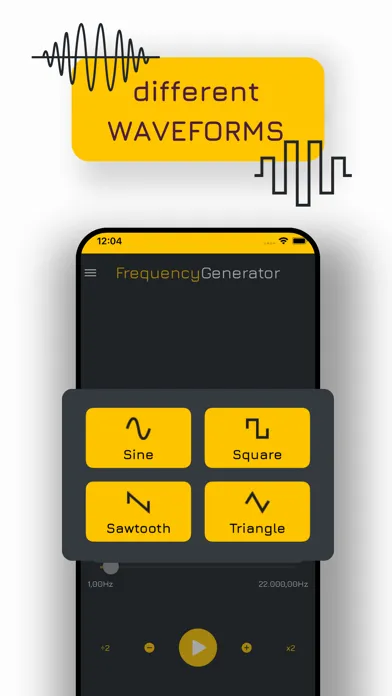 Frequency: Sound Generator スクリーンショット