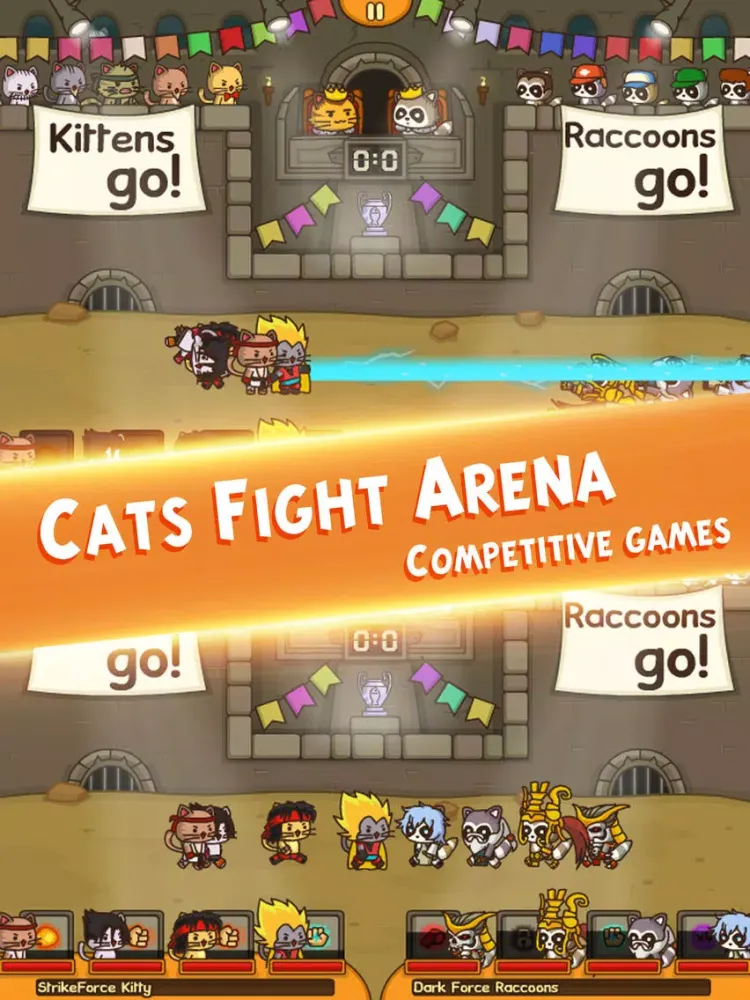 Cats Fight Arena iPad  스크린샷