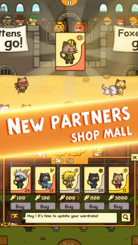 Cats Fight Arena 스크린샷