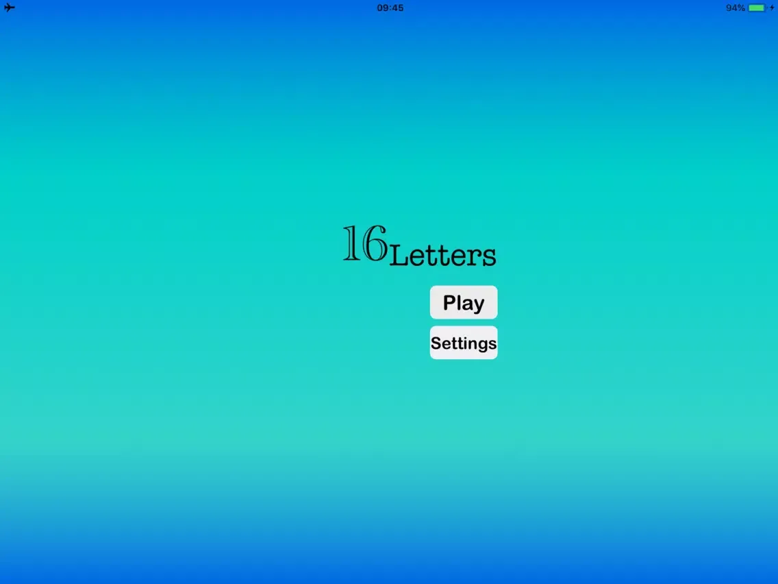 Tangkapan layar 16 Letters-Fast fun word quiz iPad 