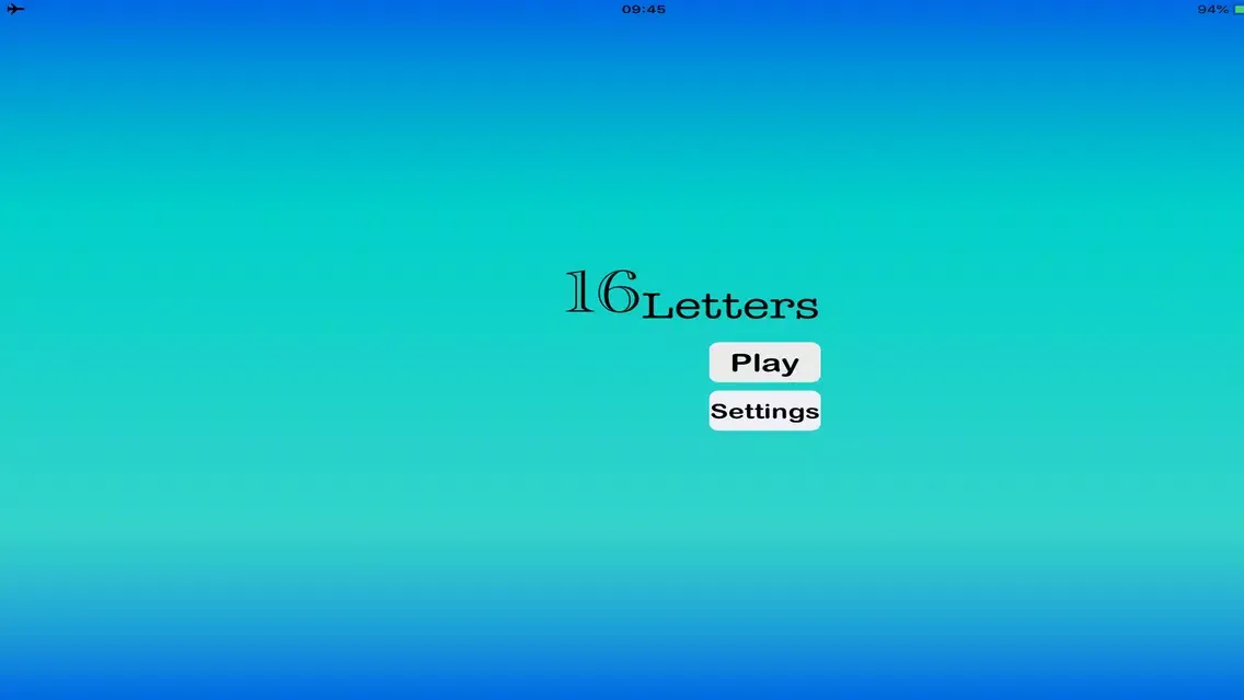Tangkapan layar 16 Letters-Fast fun word quiz