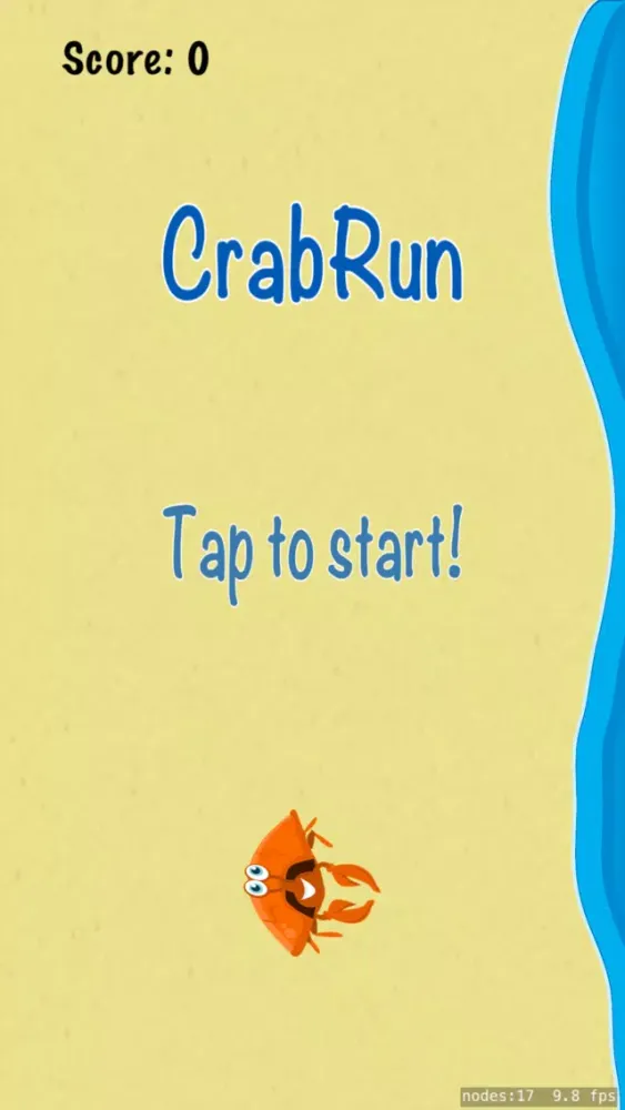 Ảnh chụp màn hình của CrabRun