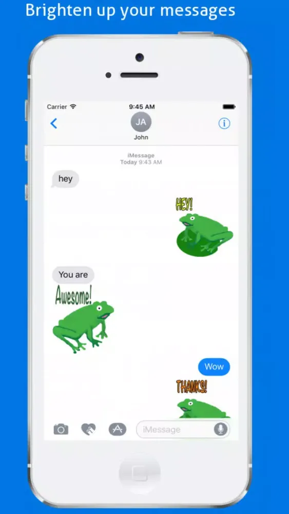Frogs Alive Stickers স্ক্রিনশট