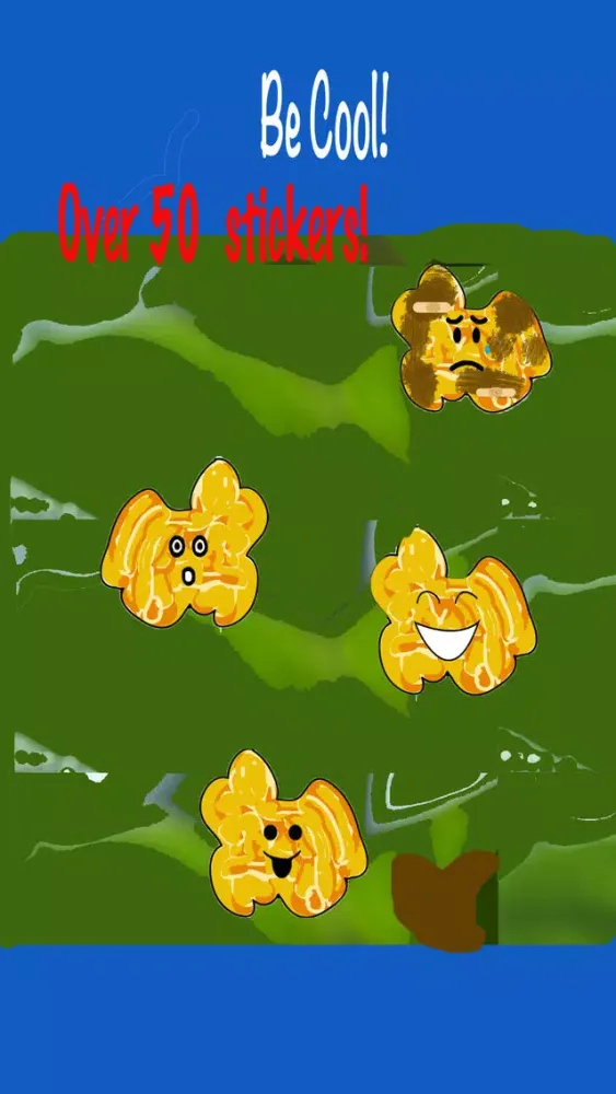 Capturas de tela do The Funky Popcorn Emoji Stickers