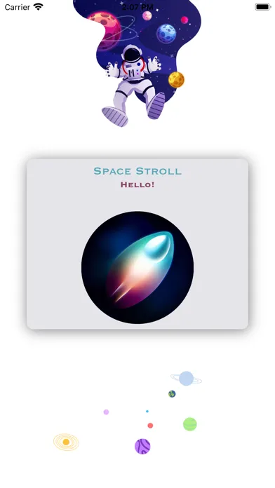Space Stroll স্ক্রিনশট