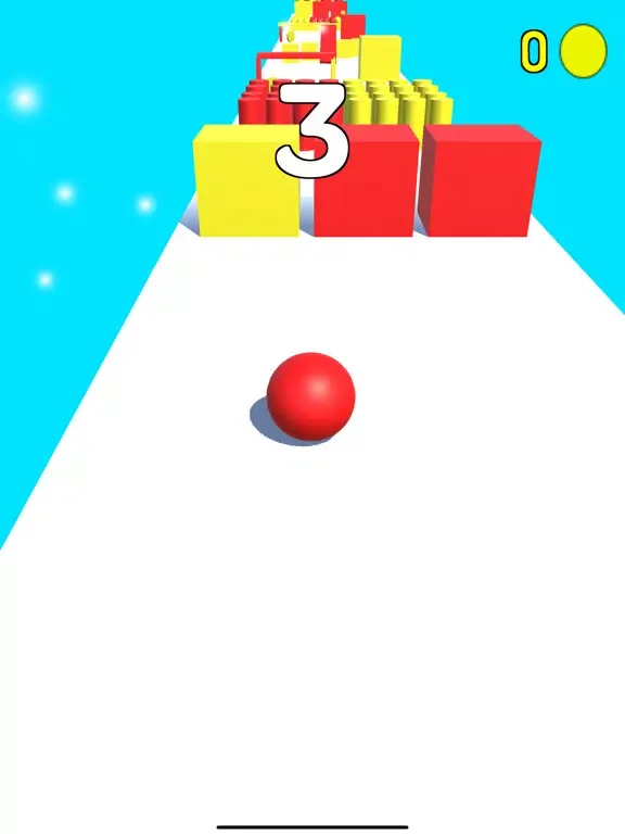 Color Runner 3D - Ball Rush iPad 应用截图
