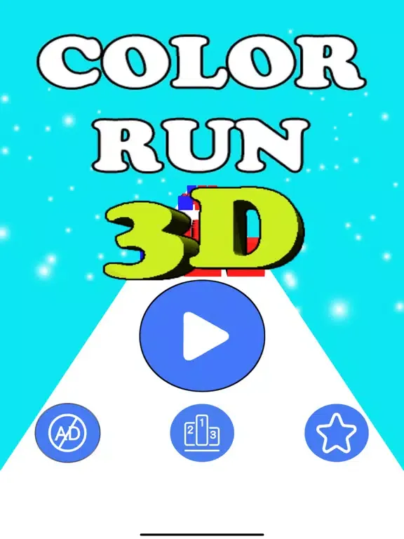Color Runner 3D - Ball Rush iPad 应用截图