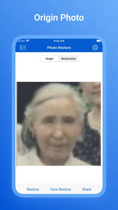Capturas de tela do AI Photo Restore - RealSR
