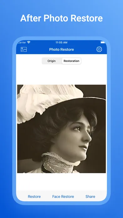 Capturas de tela do AI Photo Restore - RealSR