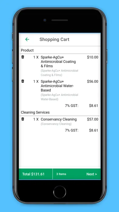 Tangkapan skrin LJK Cleaning Guru
