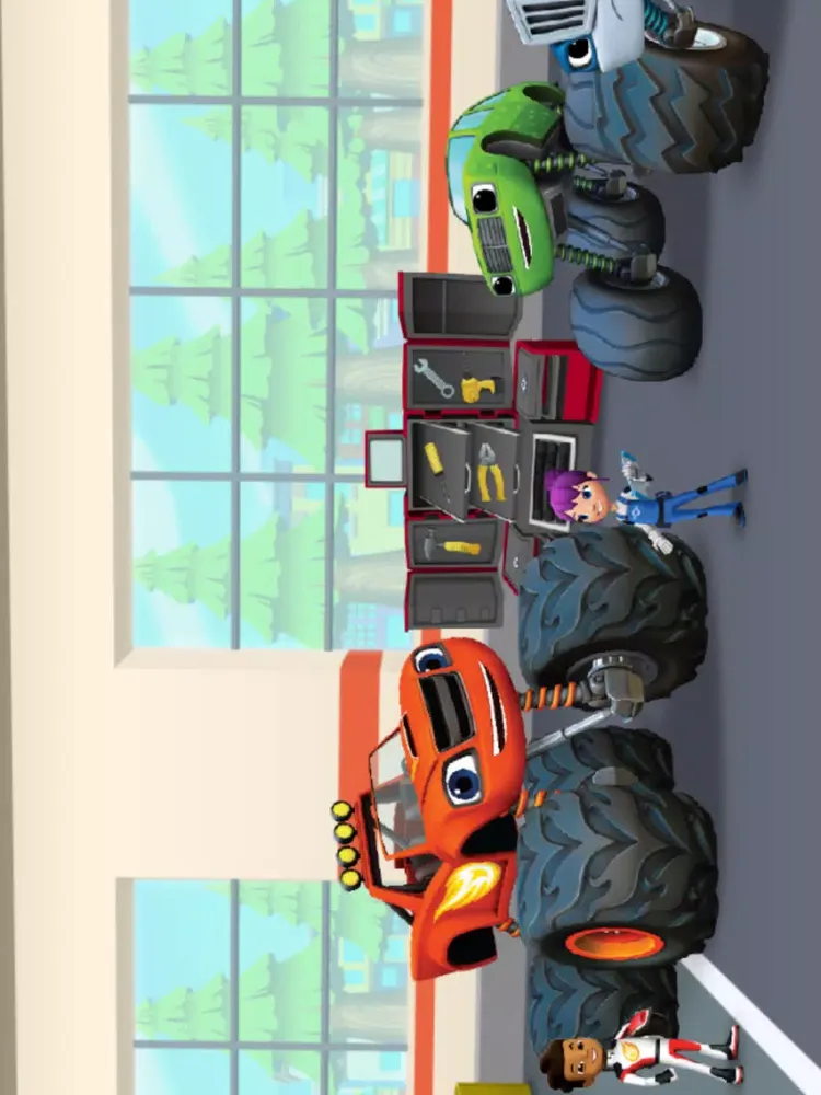 Скриншоты Monster Truck Tool Race iPad 
