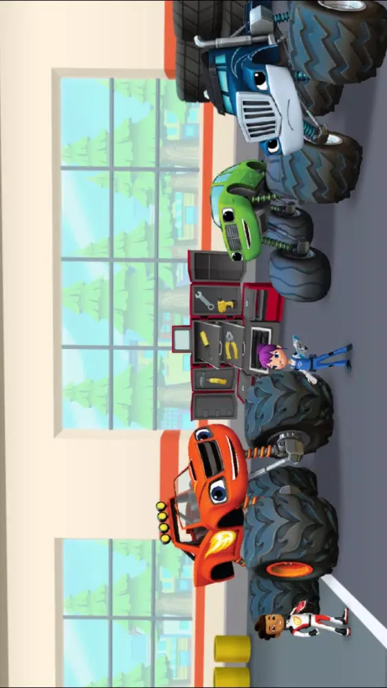 Скриншоты Monster Truck Tool Race