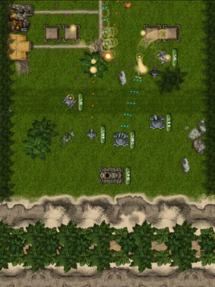 Tank Defender War iPad  স্ক্রিনশট