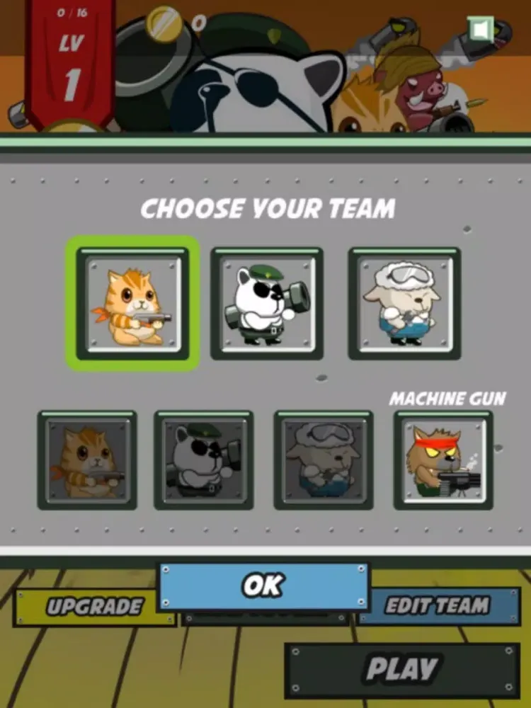 ภาพหน้าจอของ Iron Machine Animal War iPad 
