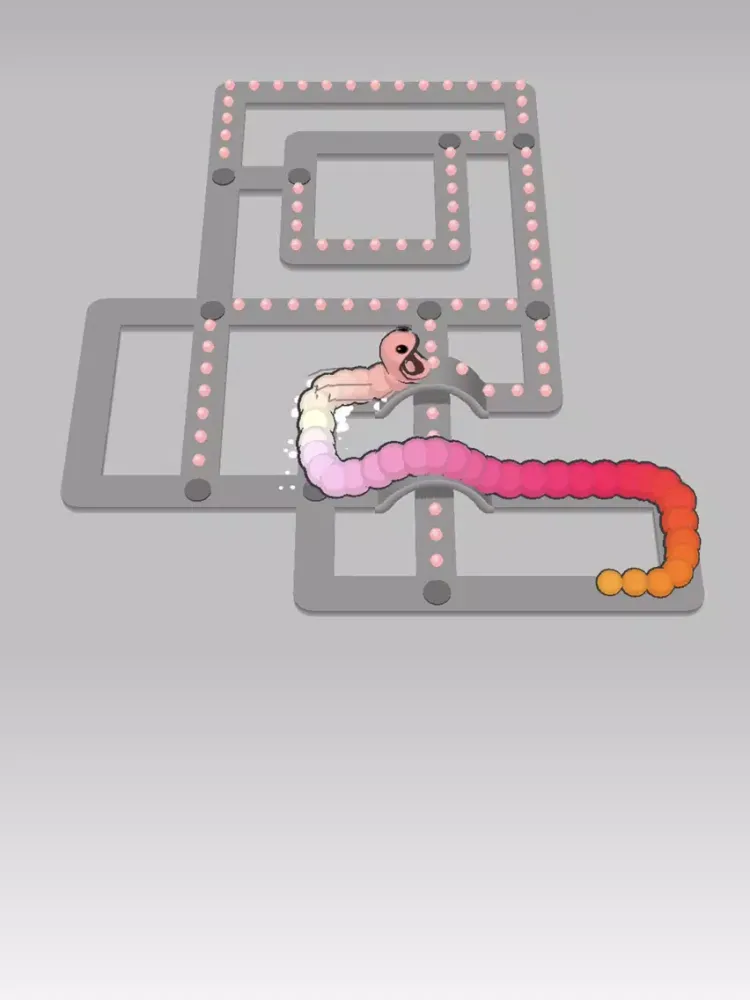 Tangkapan skrin Snake Hobble - Maze Way Out iPad 