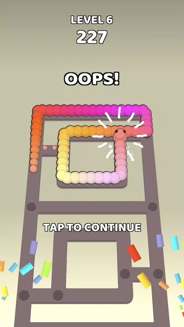 Zrzuty ekranu Snake Hobble - Maze Way Out