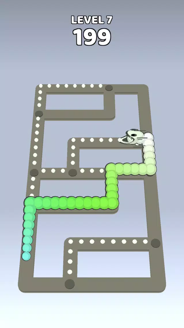 Zrzuty ekranu Snake Hobble - Maze Way Out