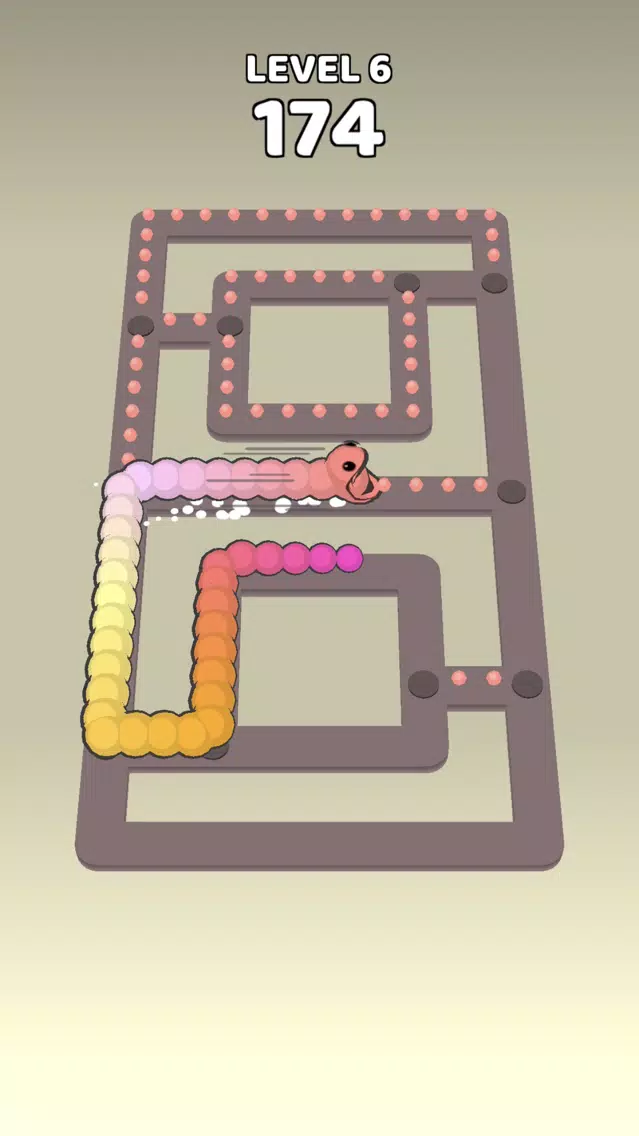 Zrzuty ekranu Snake Hobble - Maze Way Out