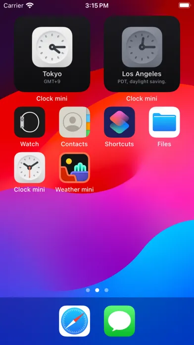 Clock mini應用截圖