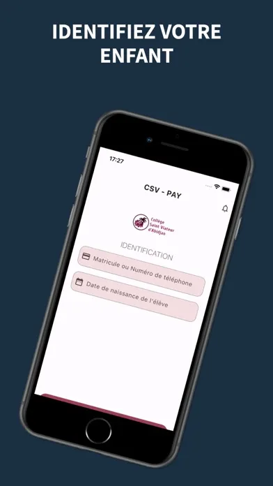 Tangkapan layar CSV PAY