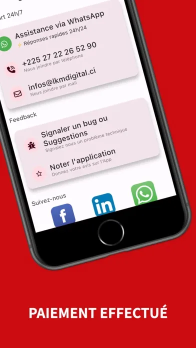 Tangkapan layar CSV PAY