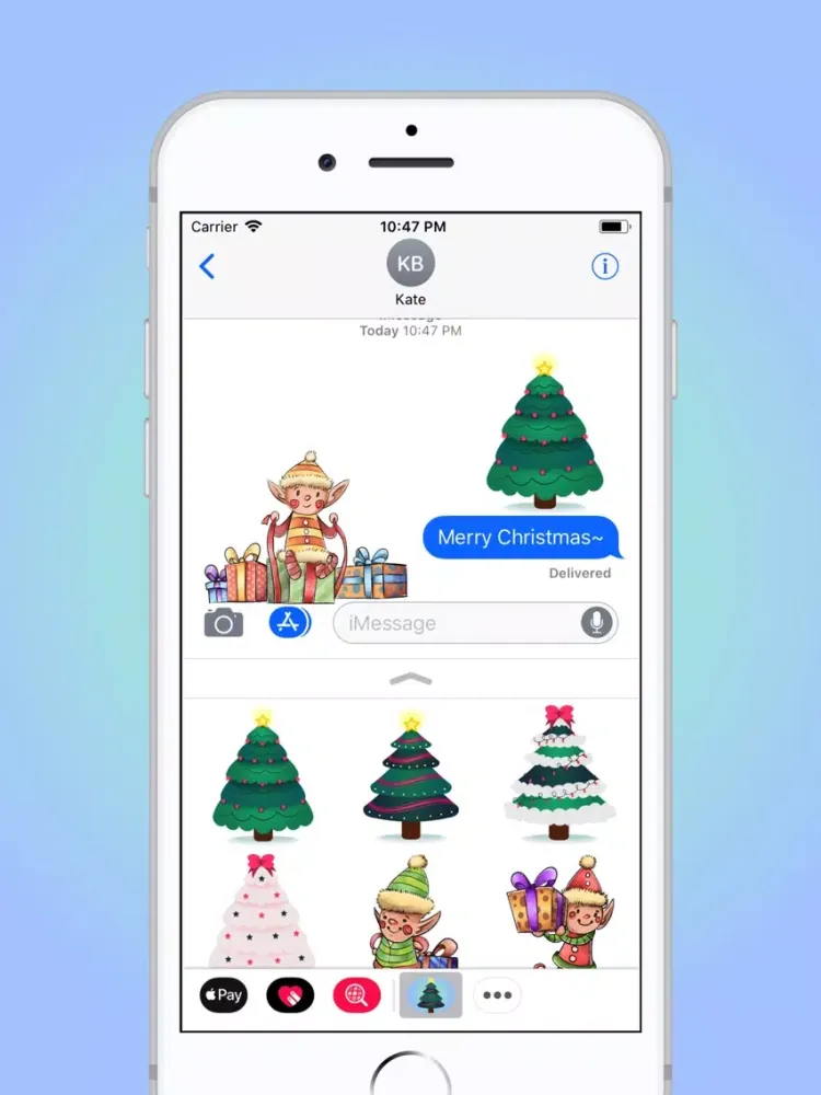 Frozen Christmas Tree Sticker iPad سکرین شاٹس